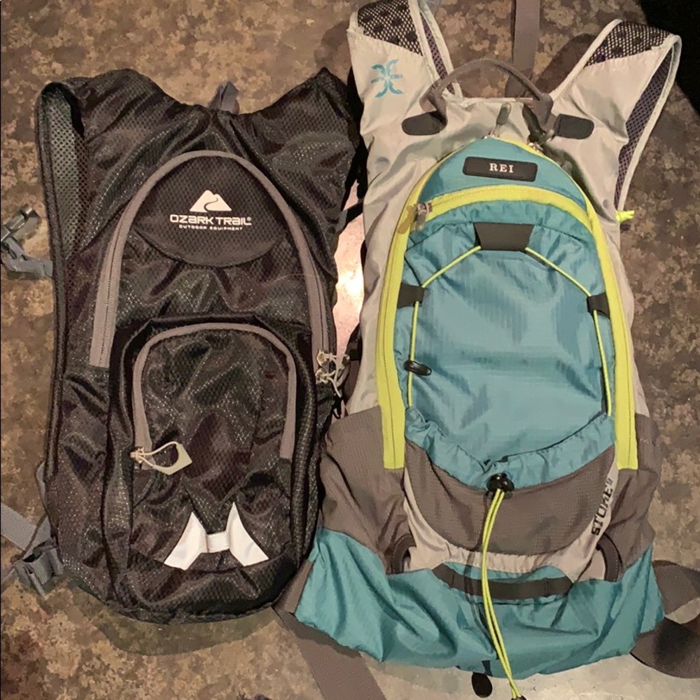 REI & Ozark Trail hydration packs